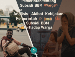 Analisis Akibat Kebijakan Pemerintah tentang Subsidi BBM terhadap Warga