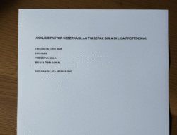 Analisis Faktor Keberhasilan Tim Sepak Bola di Liga Profesional