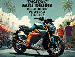 Motor Listrik Lokal Mulai Dilirik Pasar Asia Tenggara