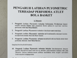 Pengaruh Latihan Plyometric terhadap Performa Atlet Bola Basket