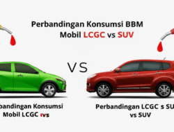 Perbandingan Konsumsi BBM Mobil LCGC vs SUV
