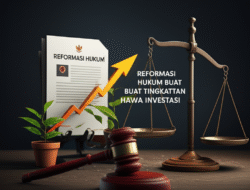 Reformasi Hukum buat Tingkatkan Hawa Investasi